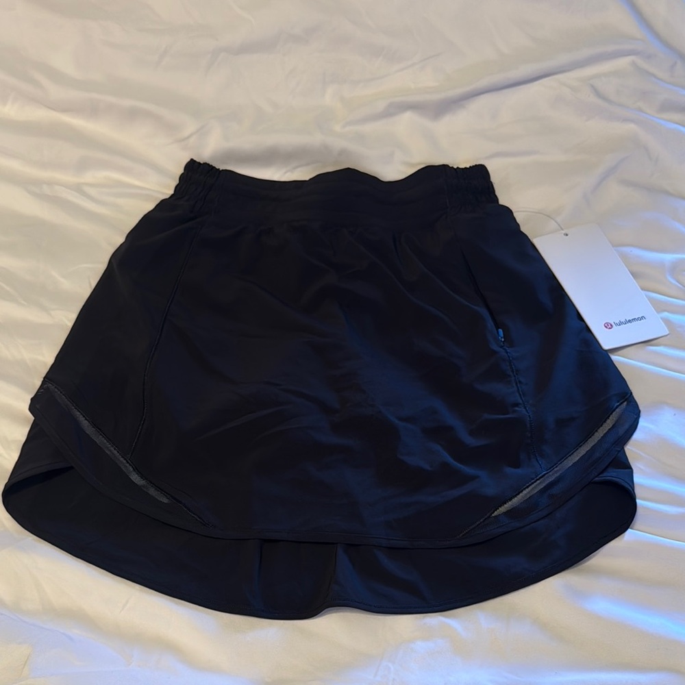 Lululemon Black Athletic Skirt